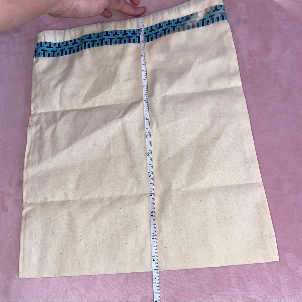 Brand New Tory Burch Dust Bag for Shoes / Sandals ( or small purse) Drawstring